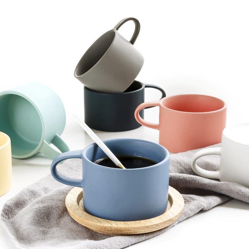 Candy Colors Ceramic Mugs - Nordic Side - 