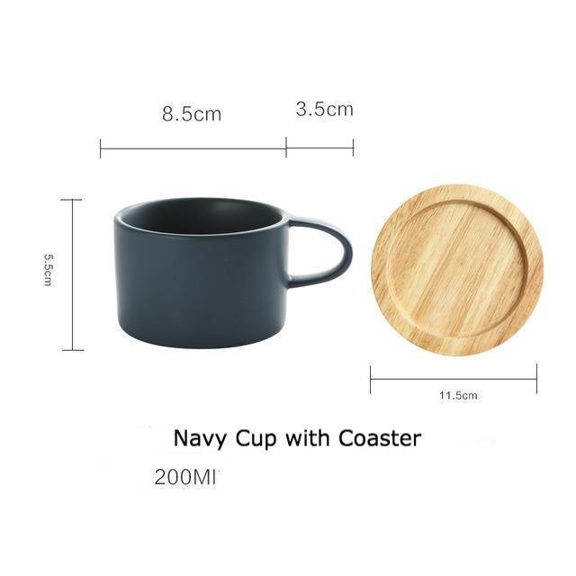 Candy Colors Ceramic Mugs - Nordic Side - 