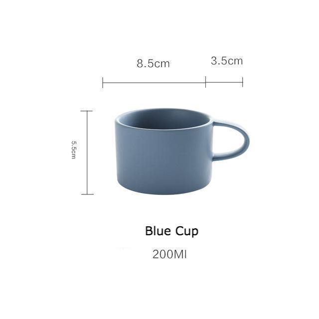 Candy Colors Ceramic Mugs - Nordic Side - 