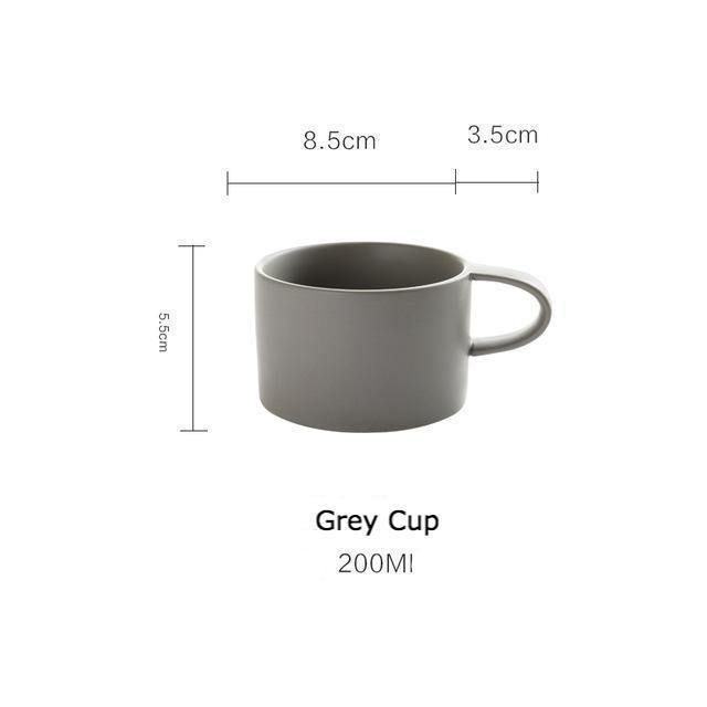 Candy Colors Ceramic Mugs - Nordic Side - 