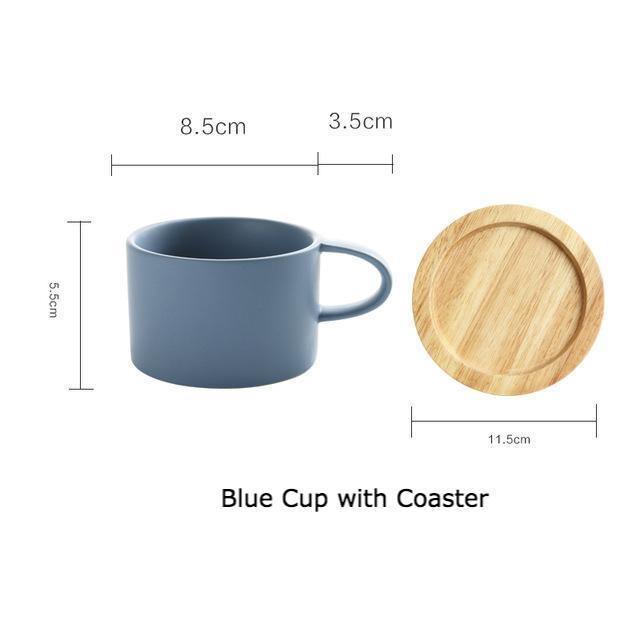 Candy Colors Ceramic Mugs - Nordic Side - 