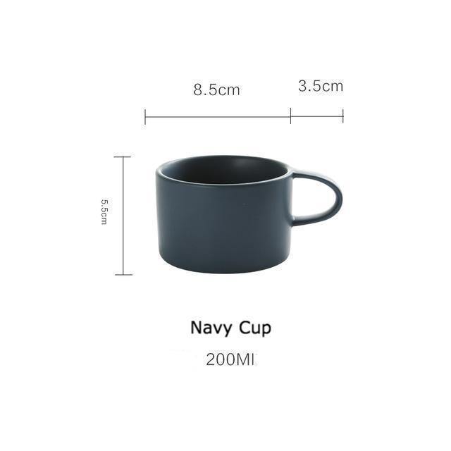 Candy Colors Ceramic Mugs - Nordic Side - 