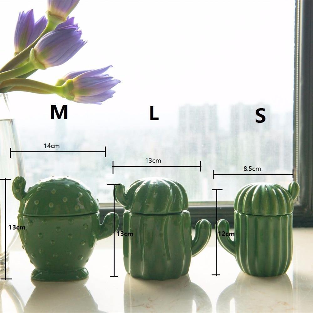 Ceramic Jewelry Storage Cactus - Nordic Side - 