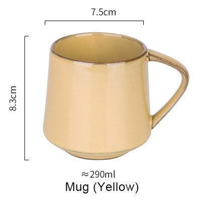 Retro Kiln Glazed Mug - Nordic Side - 