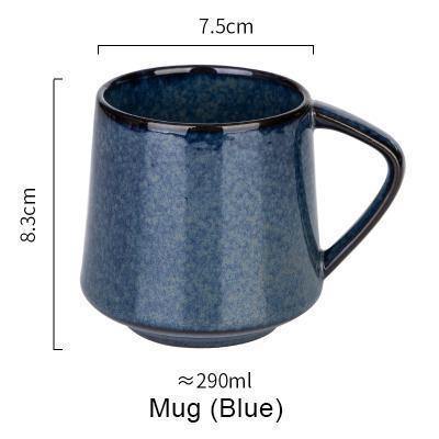 Retro Kiln Glazed Mug - Nordic Side - 