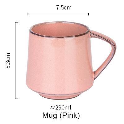 Retro Kiln Glazed Mug - Nordic Side - 