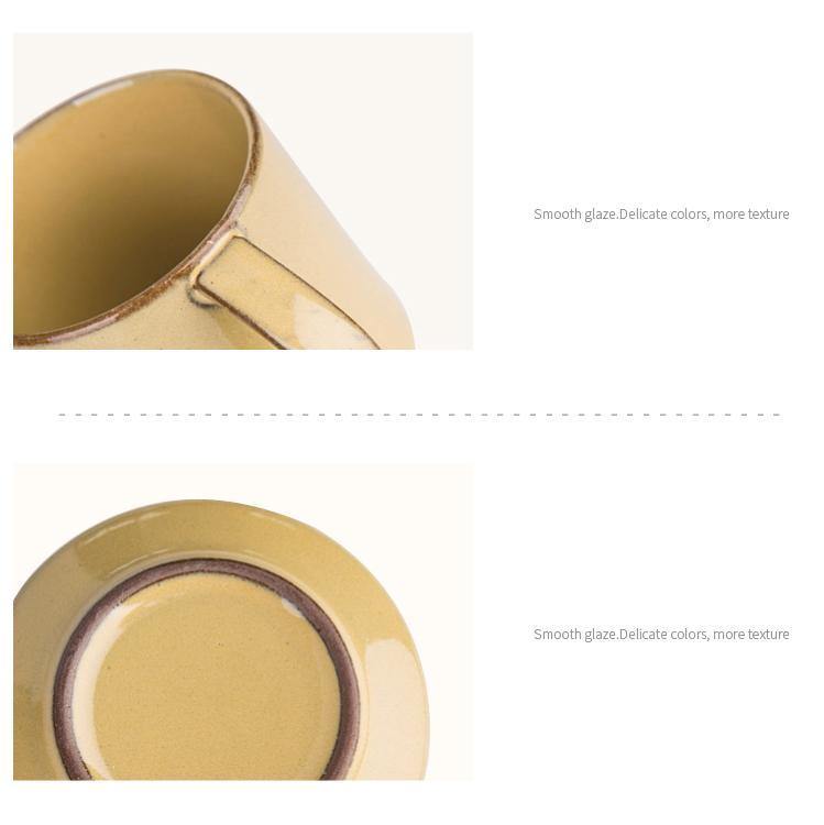 Retro Kiln Glazed Mug - Nordic Side - 