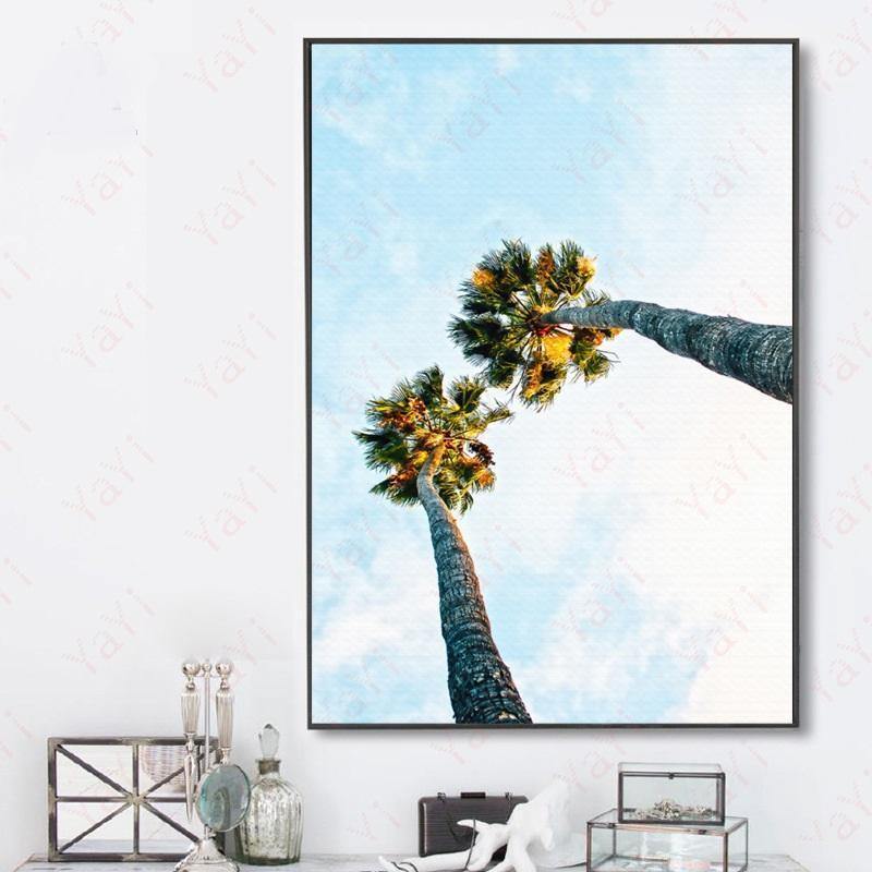 Summer Coconut Tree Wall Art - Nordic Side - 