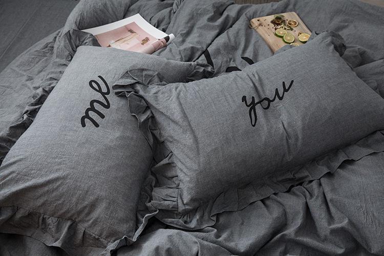 You & Me Pillow Cover - Nordic Side - 