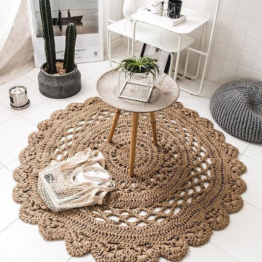 Arlo - Hand Woven Crochet Rug - Nordic Side - 04-22, bath-mat, bath-rug, crochet-rug, door-mat, feed-cl0-over-80-dollars, hand-woven, kitchen-mat, kitchen-rug, modern, modern-nordic, nordic, 