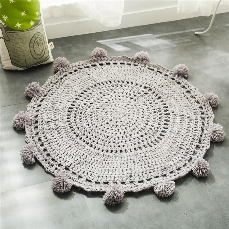 Decker - Handwoven Crochet Round Rug - Nordic Side - 04-23, abstract-rug, Area-rug, crochet-rug, geometric-rug, hallway-runner, handwoven, large-rug, modern, modern-nordic, modern-rug, nordic