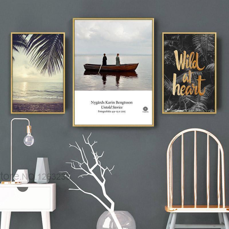 Calming Sea Wall Art - Nordic Side - 