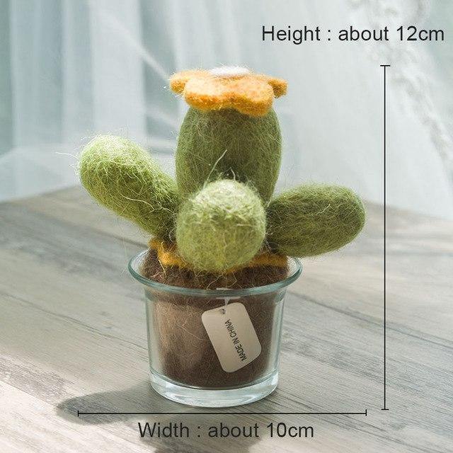 Felted Cactus Miniature - Nordic Side - 