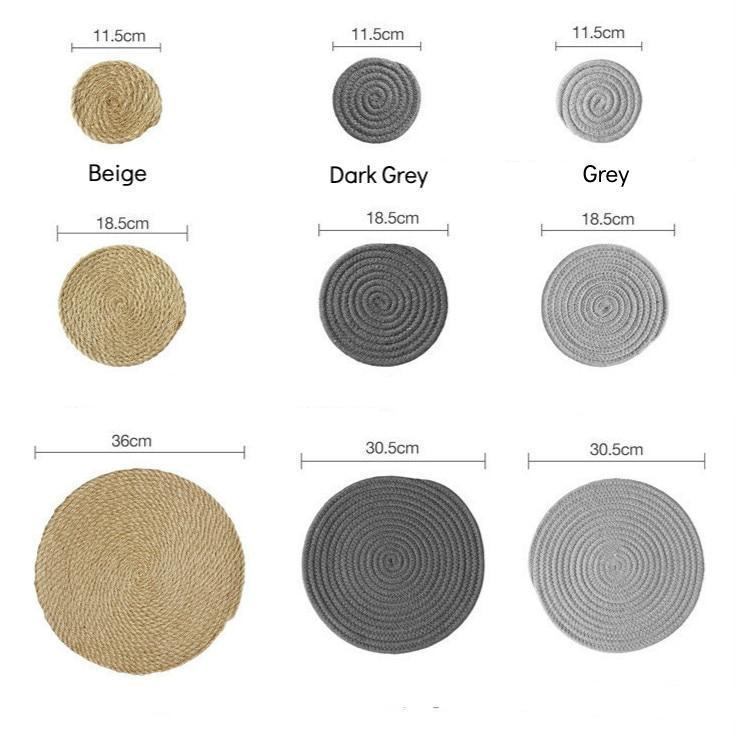 Cotton Table Mat - Nordic Side - 