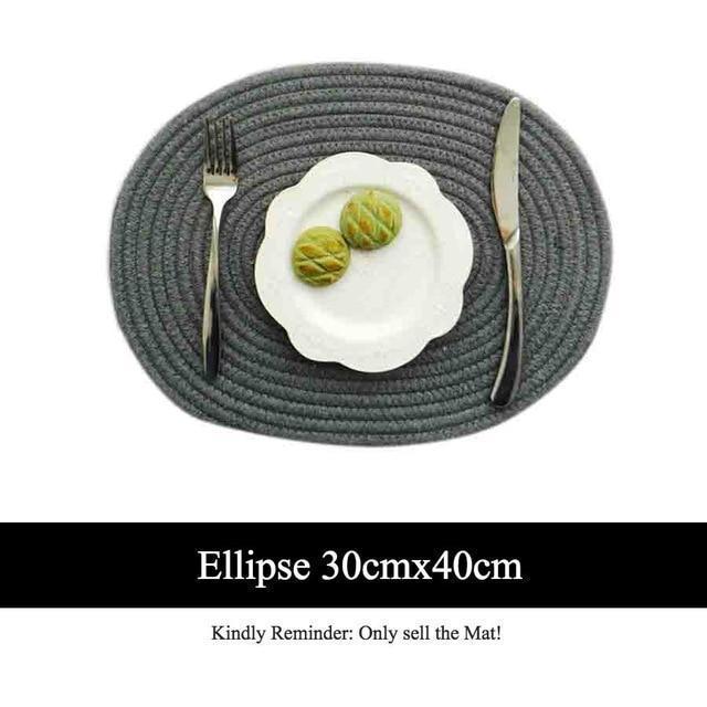 Cotton Table Mat - Nordic Side - 