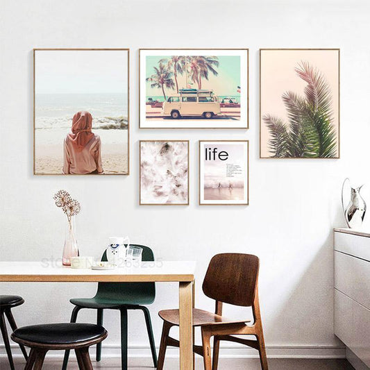 Summer Sunset Wall Arts - Nordic Side - 