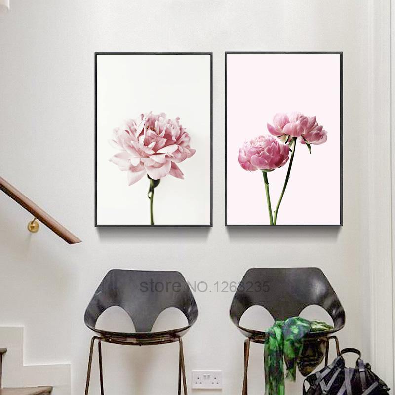 Summer Peony Wall Art - Nordic Side - 