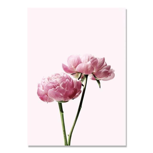 Summer Peony Wall Art - Nordic Side - 