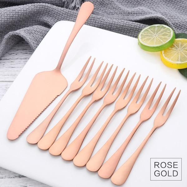 Metal Dessert Set - Nordic Side - 