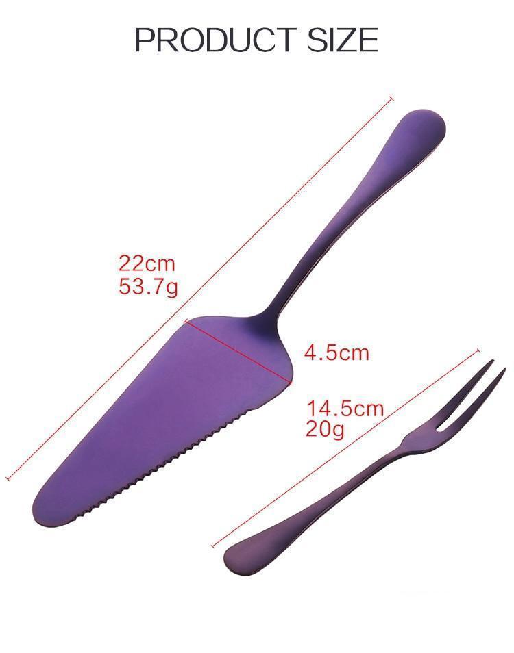 Metal Dessert Set - Nordic Side - 