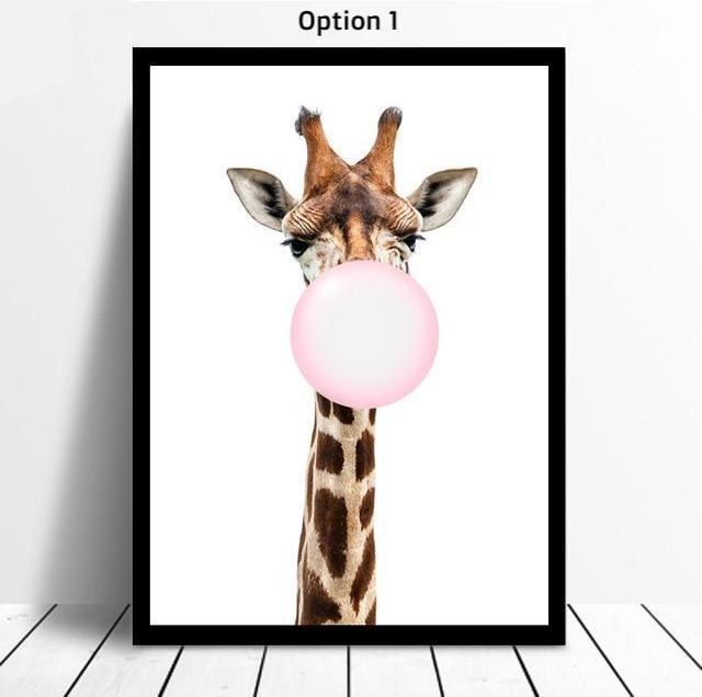Animal With Pink Bubble - Nordic Side - 
