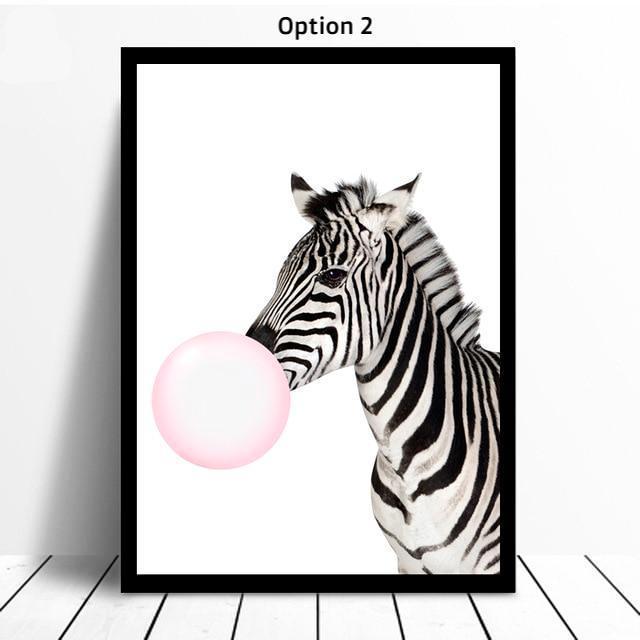 Animal With Pink Bubble - Nordic Side - 
