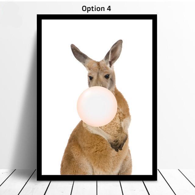 Animal With Pink Bubble - Nordic Side - 