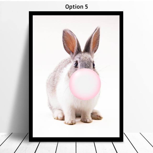 Animal With Pink Bubble - Nordic Side - 