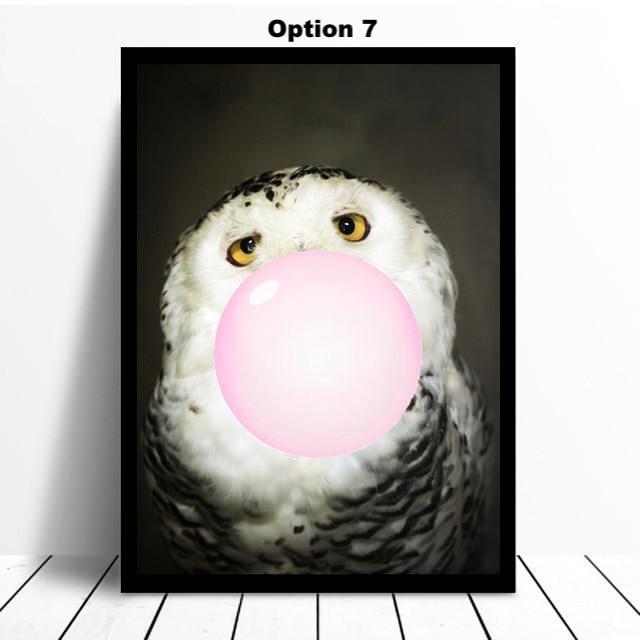 Animal With Pink Bubble - Nordic Side - 