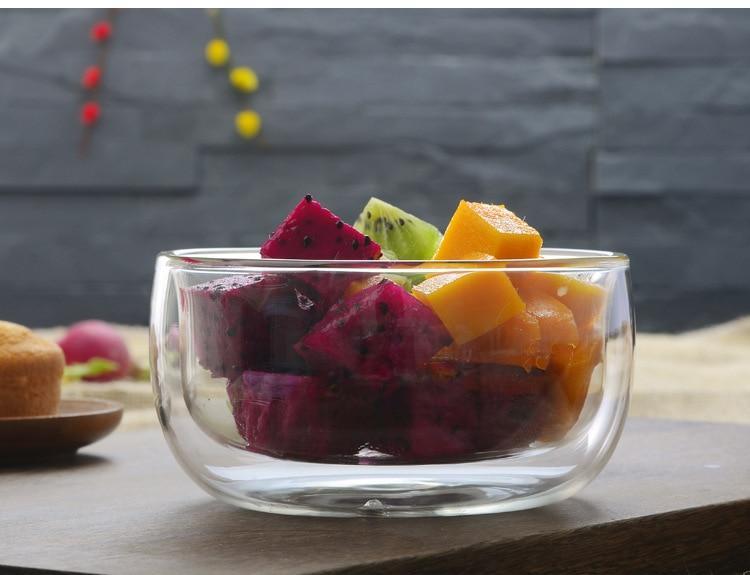 Double Layer Transparent Bowl - Nordic Side - 