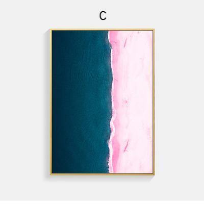 Graphic Summer Landscape Wall Art - Nordic Side - 