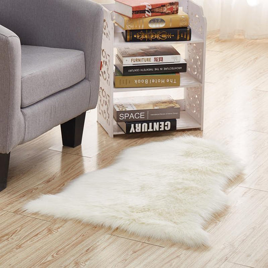 Imitation Sheepskin Shaggy Wool Rug - Nordic Side - feed-cl0-over-80-dollars