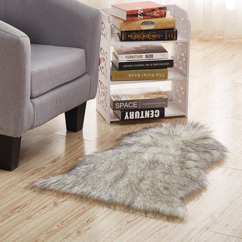Imitation Sheepskin Shaggy Wool Rug - Nordic Side - feed-cl0-over-80-dollars