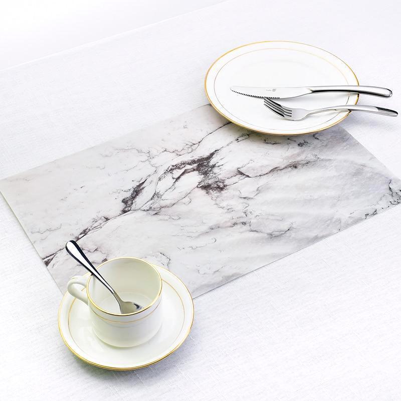 Marble Table Mat - Nordic Side - 