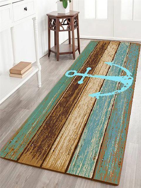 Anti-Slip Rectangular Rug - Nordic Side - 12-06, abstract-rug, door-mat, feed-cl0-over-80-dollars, geometric-rug, hallway-runner, large-rug, modern, modern-rug, vintage-rug