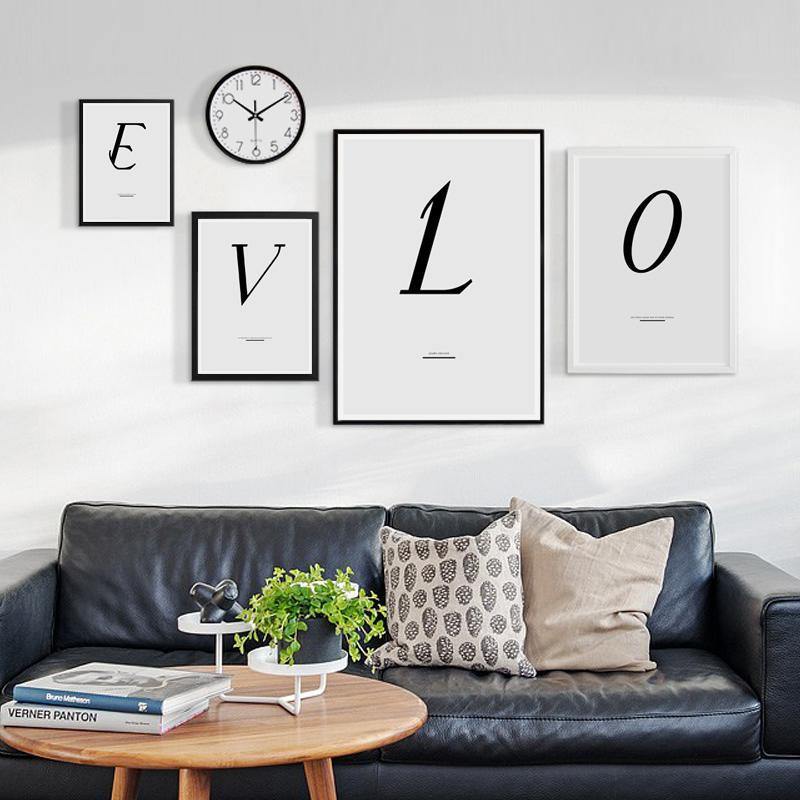 Letter Inspirational Art - Nordic Side - 