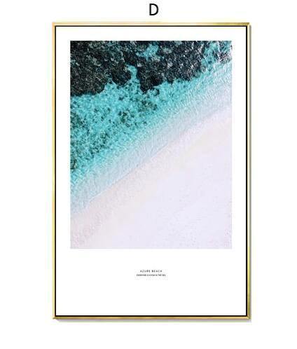 Blue For Summer Wall Art - Nordic Side - 