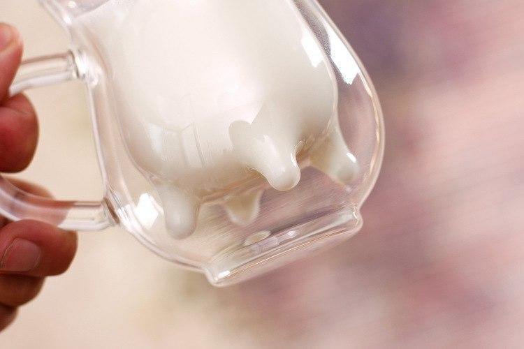 Double Glass Milk Cups - Nordic Side - 