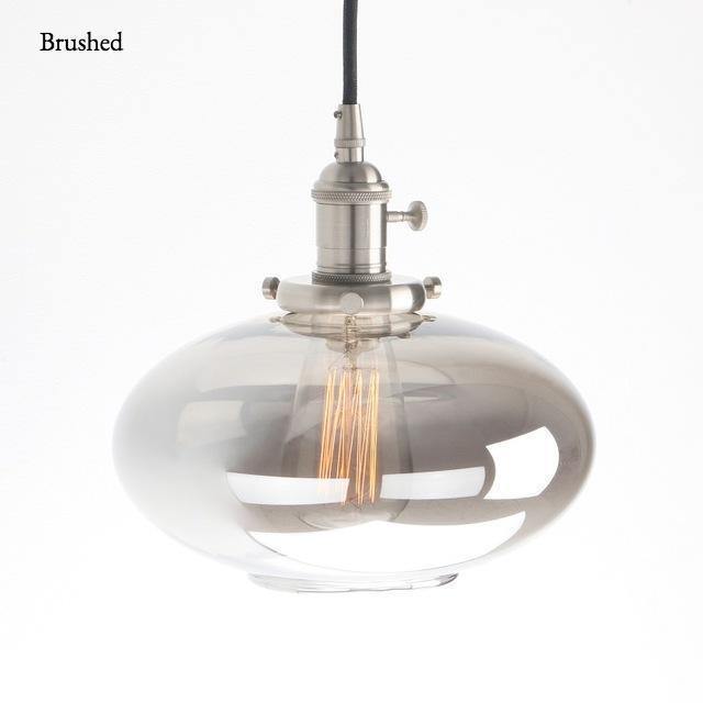 Retro Oval Loft Pendant - Nordic Side - 