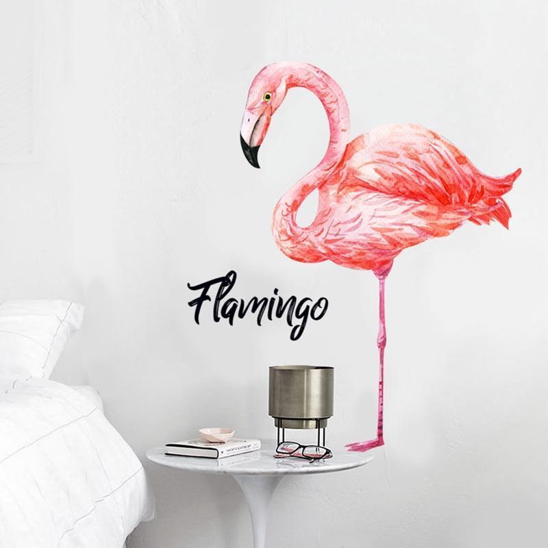 Flamingo Wall Sticker - Nordic Side - 