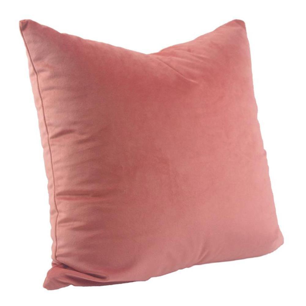 Matte Velvet Rose Pink Cushion Cover - Nordic Side - 