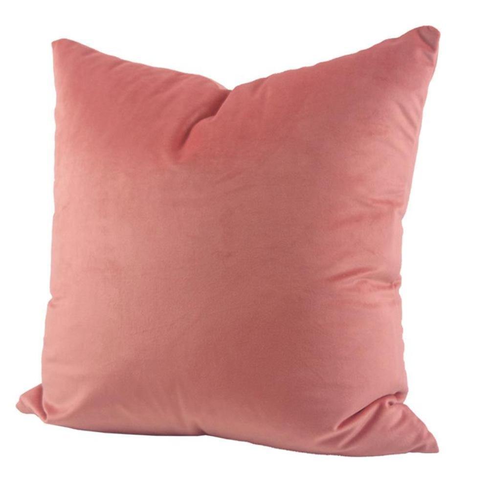 Matte Velvet Rose Pink Cushion Cover - Nordic Side - 