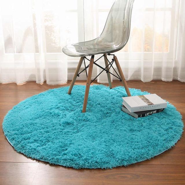 Round Fluffy Rug - Nordic Side - 12-07, feed-cl0-over-80-dollars