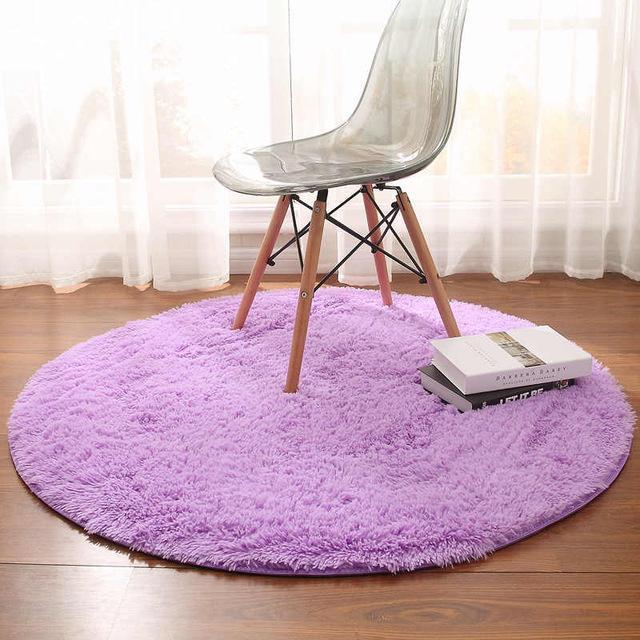 Round Fluffy Rug - Nordic Side - 12-07, feed-cl0-over-80-dollars