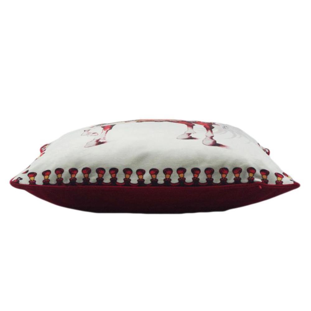 Horse Velvet Cushion Cover - Nordic Side - 
