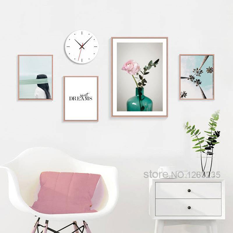 Summer Coconut Blue Wall Art - Nordic Side - 