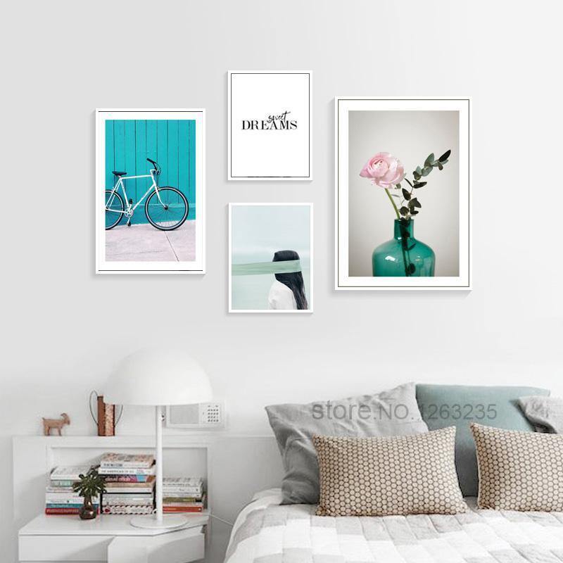 Summer Coconut Blue Wall Art - Nordic Side - 