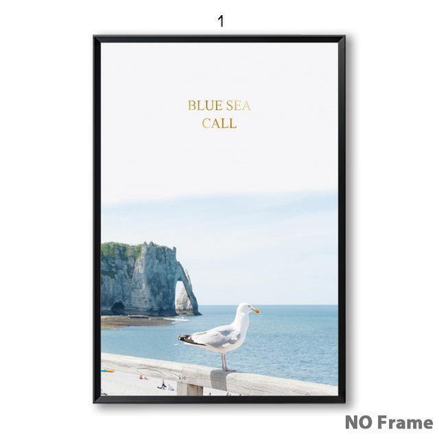 Mediterranean Sea Wall Art - Nordic Side - 
