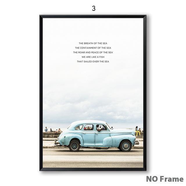 Mediterranean Sea Wall Art - Nordic Side - 