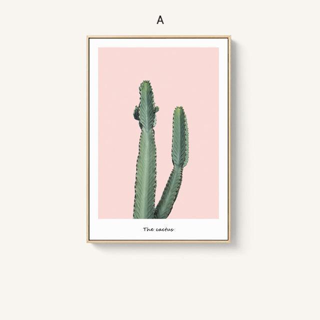 Tropical Pastel Wall Arts - Nordic Side - 